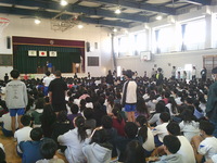 たくさんの児童が表彰されました。