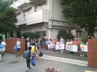 今日も元気にあいさつ運動
